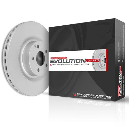 AR85141EVC – POWERSTOP Brake Rotor, Solid Geomet® Coated Single